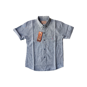 Baju kemeja anak Laki-Laki Lengan Pendek Usia 2-14 Tahun