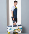 2023 New YONEX Badminton Bag One Shoulder Square Bag Large Capacity 219BT003U Blue White. 