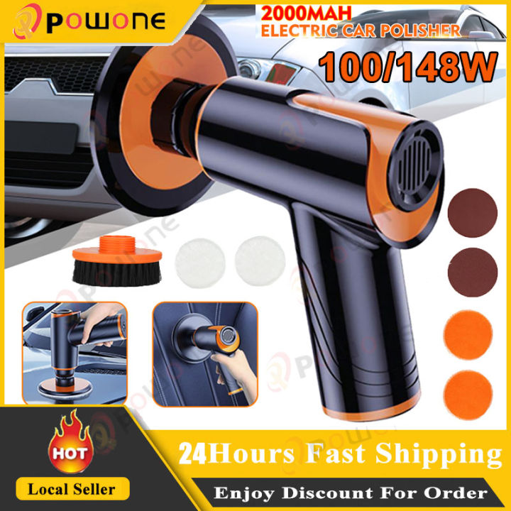 [IN STOCK] 148W portable car polisher wireless Mini Polishing Machine ...