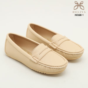 HELIVA ALEYNA Sepatu Slip On Kerja Sol 1cm Wanita HV2688
