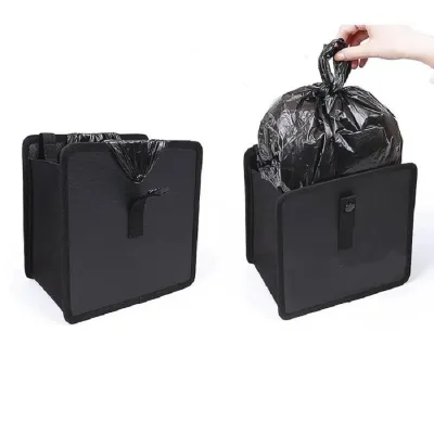 ถังขยะติดรถยนต์แบบแขวนพกพา กล่องเก็บขยะกันน้ำ สำหรับด้านหลังรถ