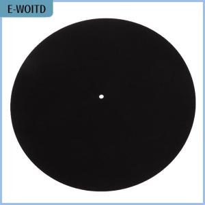 【E-WOITD】 1PC Slip Mat Felt Turntable Platter Mat For LP Vinyl Record Audio Replacement DIY Accessories Audiophile Thick Turntable Mat