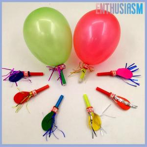 【Enthusiasm】🌟🌟【Hot Sale】🎈 50pcs ที่มีสีสันนกหวีดเป่ามังกรกับบอลลูนสำหรับเด็กวันเกิดพรรคโปรดปรานตกแต่งเด็กอุปกรณ์ของเล่น