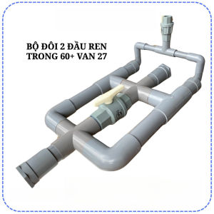 Bộ Châm Phân Tự Động 60mm Bao Gồm Van 27 Bộ Châm Phân Tự Động- Vetury Đôi- Vật Tư Tưới Linh Nhi