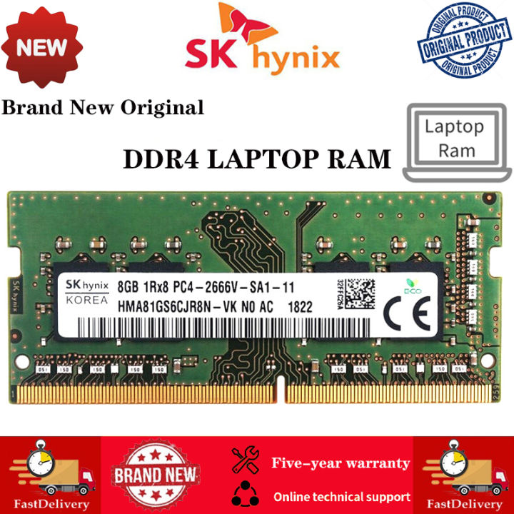 Original SK Hynix 8GB 4GB 16GB DDR4 2666/2400/2133/3200MHz RAM 260-Pin ...