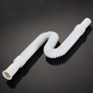 1.5m long rubber head steel wire tube expansion pipe Sanitary ware accessories down pipe basin launching device