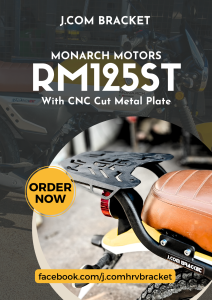 SKYGO AND MONARCH MOTORS RM125ST J.COM  HEAVY DUTY TOP BOX BRACKET