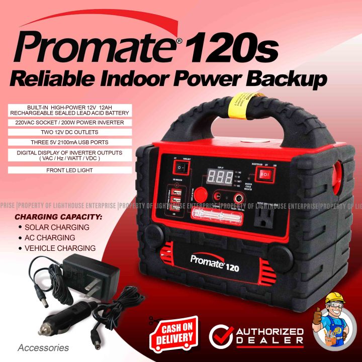 PROMATE 120 Powerstation / 200W Portable Generator Set (120S