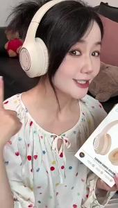 หูฟังบลูทูธ М3 หูฟังพับได้ แสงสว่าง การ์ดแทรก เสียงสเตอริโอ อายุการใช้งานแบตเตอรี่ยาวนาน อีสปอร์ต ความหน่วงต่ำ