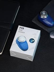 Mini alat pencukur elektrik mudah alih lelaki pencukur paparan digital alat pencukur mini perjalanan rumah