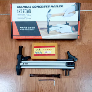 Combo dụng cụ đóng đinh bê tông tự động ST18B TẶNG 800 đinh TẶNG thêm 1 đầu búa thay thế - Sỉ Dụng Cụ Tốt