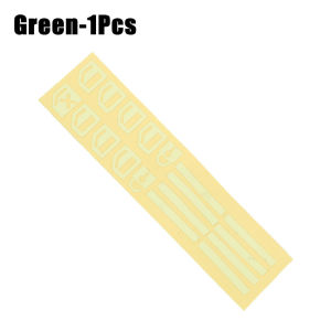 Universal Window Switch Luminous Stickers 1/2Pcs Night Glowing Car Interior Button Stickers