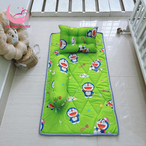 Bộ nệm cho bé đi học mẫu giáo vải Thắng Lợi thoáng mát phù hợp bé 1-5 tuổi