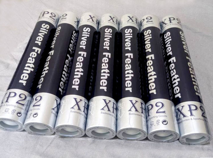 XP2 Silver Feather Badminton Shuttlecock Lazada PH