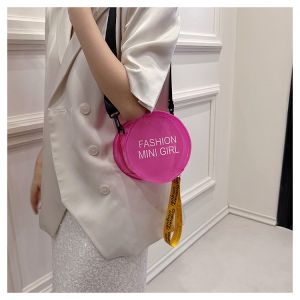 กระเป๋าสะพาย PVC ใสกระเป๋าสะพายเยลลี่สีลูกอมกระเป๋าสตางค์กันน้ำสำหรับเด็กและผู้ใหญ่