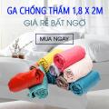 Ga chống thấm, Ga giường, drap giường, ga chống thấm 1m8 x 2m, chăn ga gối nệm, ga nệm, drap chống nước cao cấp. 