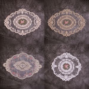 BLESSFUL Lace European Style Anti-scald Plate Mat Heat Insulation Table Pads Coasters Table Decoration Placemat