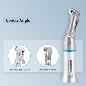 Dental Low Speed Hand piece Air Turbine Hand piece Straight Contra Angle Air Motor 2Holes 4Holes
