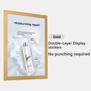 【SG Stock】（A4）Adhesive Magnetic Frame Frame For Photo  Certificate  Picture  Artwork  DIY Deco