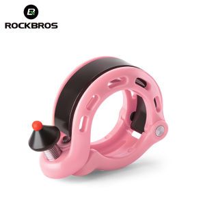 ROCKBROS Bicycle Bell Aluminum Alloy Durable MTB Road Bike Mini Handlebar Bell Clear Loud Sound Bike Horn 5 Colors