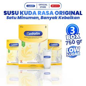 Kudalin Susu Kuda Untuk Rematik & Nyeri Sendi Paket 3 Box | 750 Gram