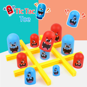 Kids Tic Tac Toe Game Doll Puzzle Game Eating Educational Toys