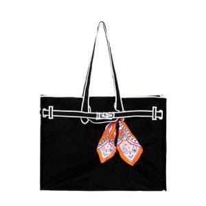 AEballchain Túi mua sắm đeo chéo nữ túi vải cầm tay thêu phong cách Nhật Bản lacousette Túi tote