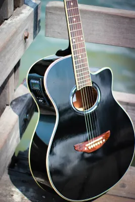 Gitar Akustik Elektrik Yamaha APX 500ii Equalizer LC Prener Tuner Bonus Tas Senar Pick