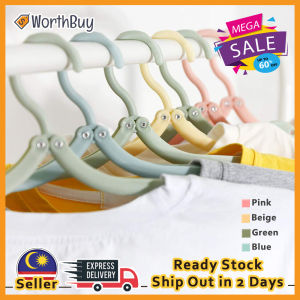Worthbuy Traveller Space Saving Plastic Folding Clothes Hanger