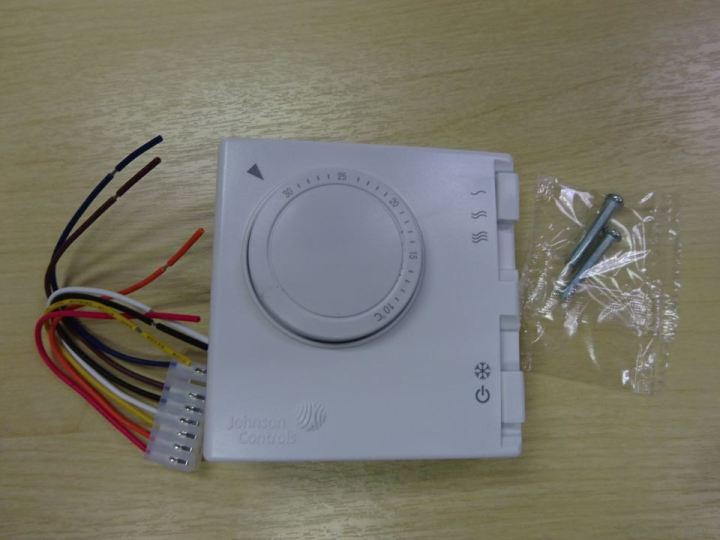 T125 Electric Fan Coil Unit Thermostat, Cooling Only, T125AAC-JS0 | Lazada