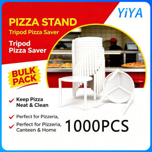 1000 PCS Disposable Pizza Stand Tripod Pizza Saver for Take Out Catering