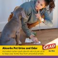 Glad for Pets Charcoal Puppy Pads Black Training sold per Pads ABSORB Neutralize Urine pee dog. 