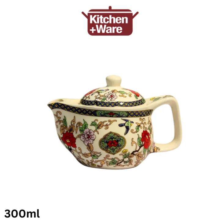 Traditional%20Chinese%20Ceramic%20Teapot%20and%20Teacup%20(6%20pcs)%20with%20Strainer%20and%20Handle%20/%20Coffee%20Set%20Tea%20Set%20/%20Floral%20Teapot%20/%20*Designs%20Given%20at%20Random%20-%20Image%207