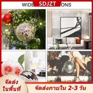 [COD] SDJZT Ship within 24 hours สติกเกอร์ติดผนังกระจกรูปลูกบอลดิสโก้แบบทำมือมีกาวในตัวตกแต่งผนังบ้าน