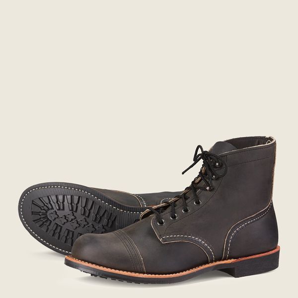 Red Wing Heritage Iron Ranger 8086 Charcoal Rough Tough