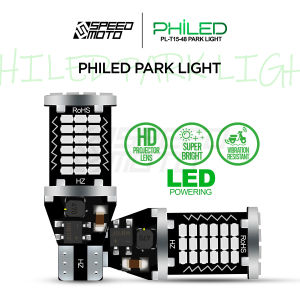PHILED T15 LED PARK LIGHT PL-T15-48 W/ KOREAN 48-LED CHIPS UNIVERSAL FOR MOTORCYCLE 12V SPEEDMOTO