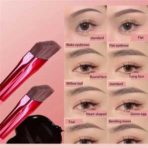 tokomumer SIKAT ALIS KOTAK sikat alis profesional kuas concealer makeup brush E004
