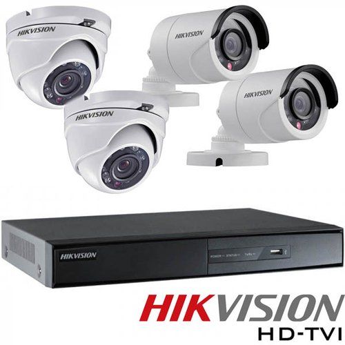 Hikvision CCTV Package DIY Channel Cameras Plug and Play Easy Set Up  (Hard Drive not Included)