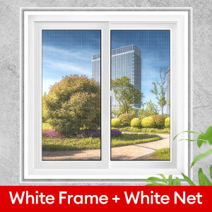 XTEN Window Screen Net Simple Screen for Window Mosquito Net Velcro Net Window Gauze Detachable DIY Window Net Household