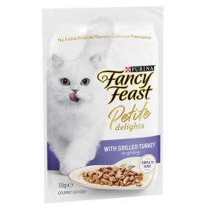 Fancy Feast Petite Delights Pouch 50g Cat Wet Food