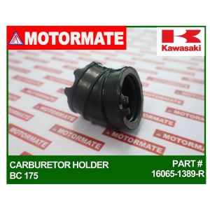 KAWASAKI GENUINE PARTS CARBURETOR HOLDER BC 175 PART# 16065-1389-R