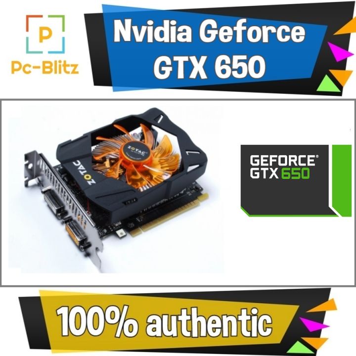 GTX 650 1gb GDRR5 128bit Video Card Nvidia Geforce Gaming Graphics Card