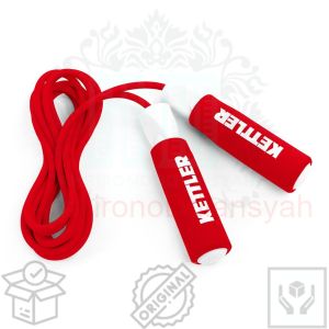 Kettler Jump Rope 403-400 Red Mate White barang original real seperti gambar
