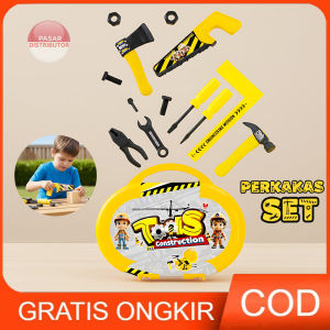 Pasar Distributor IM-45773 UNDER TOOLS CONSTRUCTION Mainan Engineer Set Tas Perkakas Mainan Edukasi