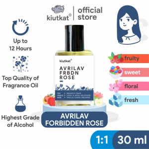 AVRILAV FORBIDDEN ROSE by KIUTKAT - Parfum Wanita Original Isi 30ml | Searah AVRILAV - FORBIDDEN ROSE