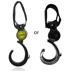 Baby Stroller Organizer Hook Clip for Hanging Diaper Bags Jogging Walking Strong & Sturdy Stroller Hook