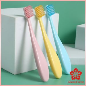 แปรงสีฟันแม่ลูก สีลูกกวาด แปรงสีฟันญี่ปุ่น แปรงสีฟันขนแปรงนุ่ม Adult and child soft toothbrush