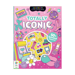 Totally Iconic Colouring Book & 50+ Scented Stickers