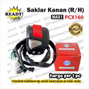 Saklar Holder Handle Switch Kanan Honda PCX 160 (MAX1)