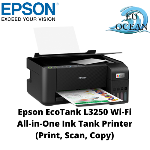 Epson EcoTank L3250 Wi-Fi All-in-One Ink Tank Printer (Print, Scan ...